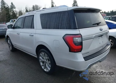 2019 Ford Expedition Max Platinum from USA, damaged, VIN 1FMJK1MT7KEA23687